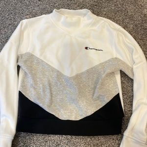 Small champion sweatshirt